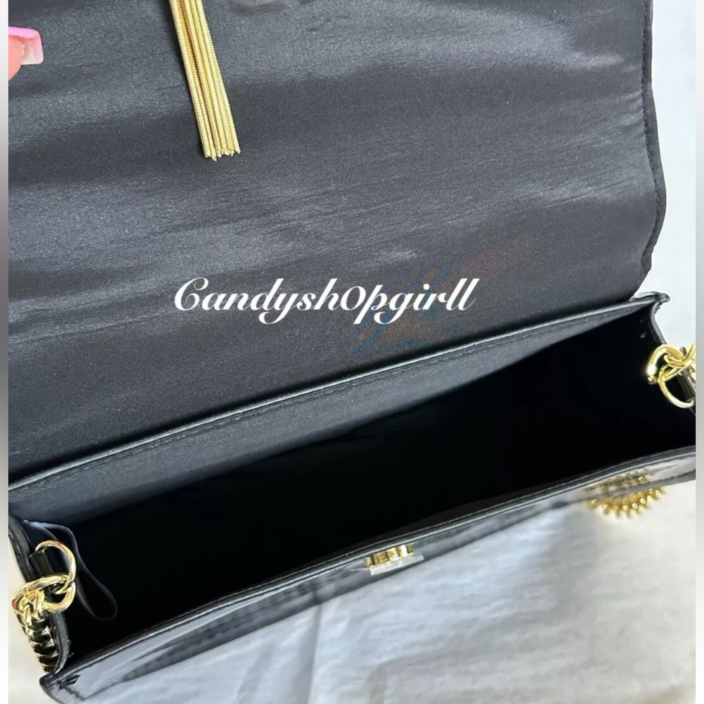 Jimmy Choo patent leather evening shoulder bag - Picture 6 of 9